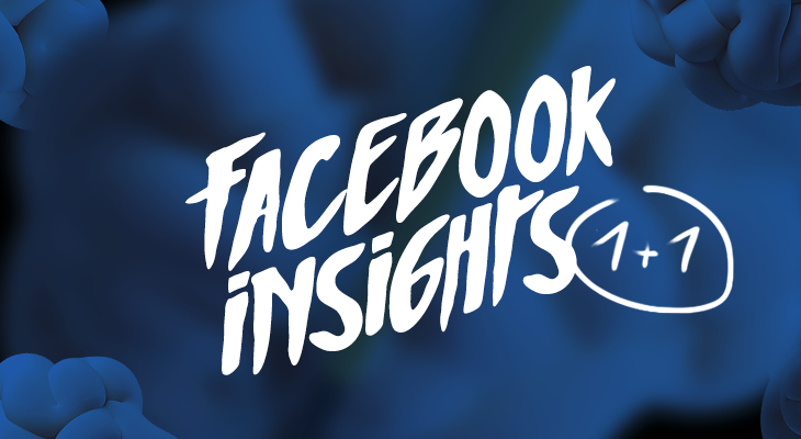 Facebook Insights Logo mit Steigerungspfeil.